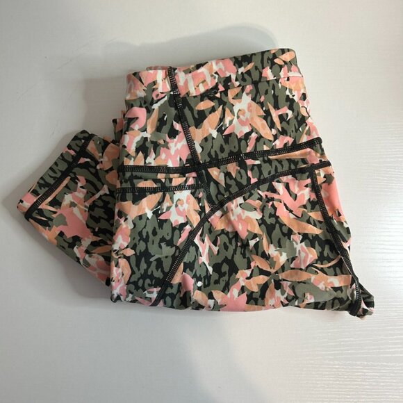 Sweaty‎ Betty Power 7/8 Workout Legging, Pink/Green Pattern S - Picture 10 of 10